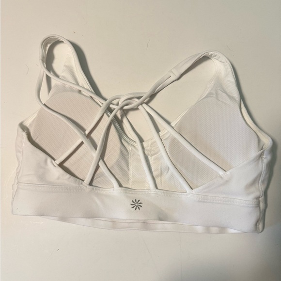 Athleta Women's White Strappy Bralette - Picture 3 of 4